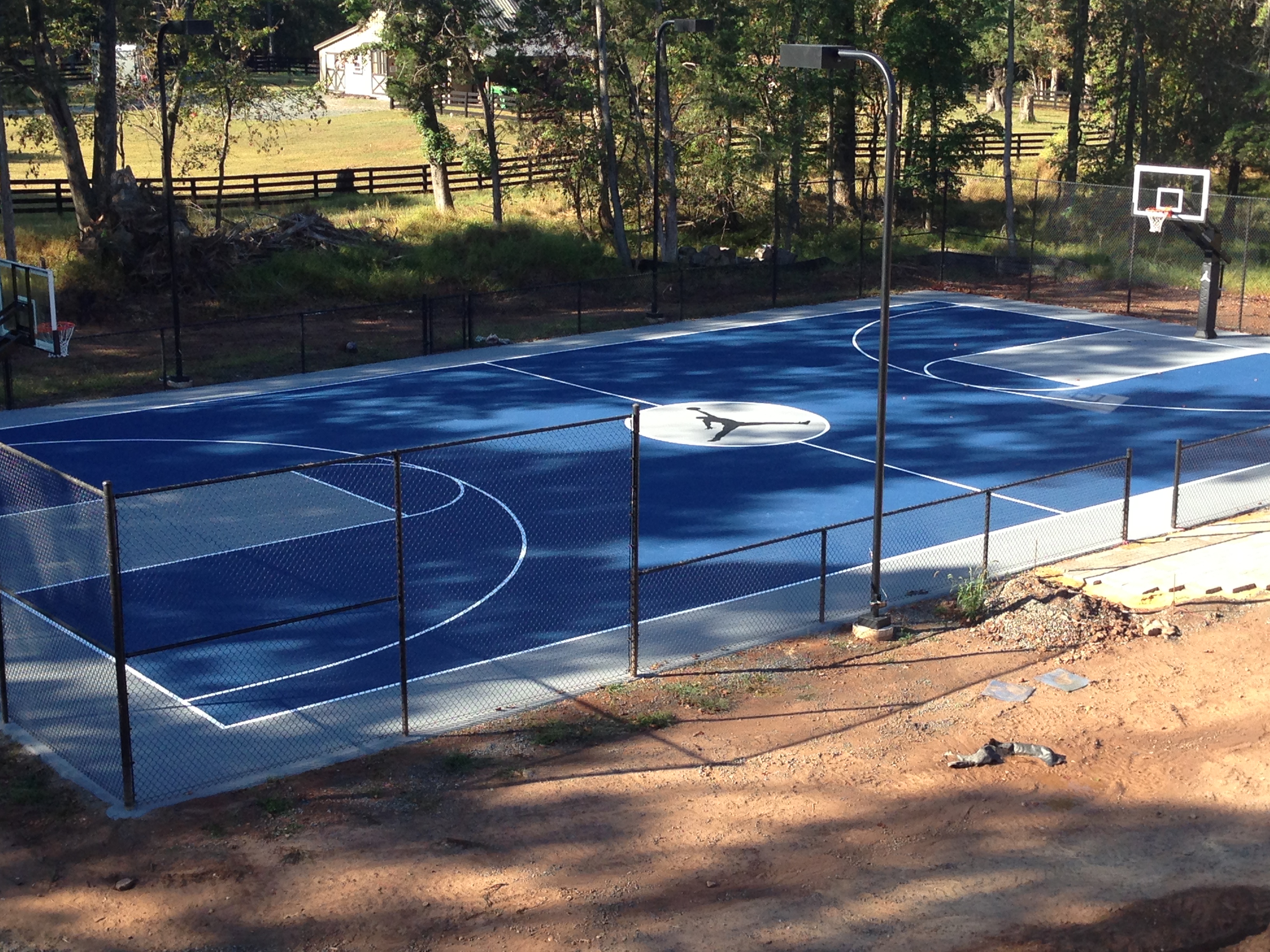 air jordan basketball court