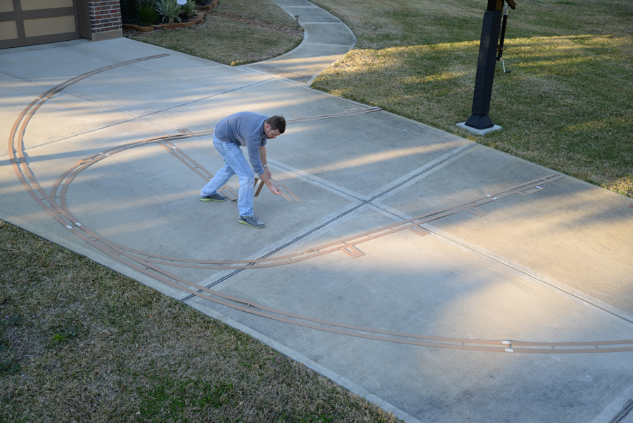 Court Marking Stencil Kit